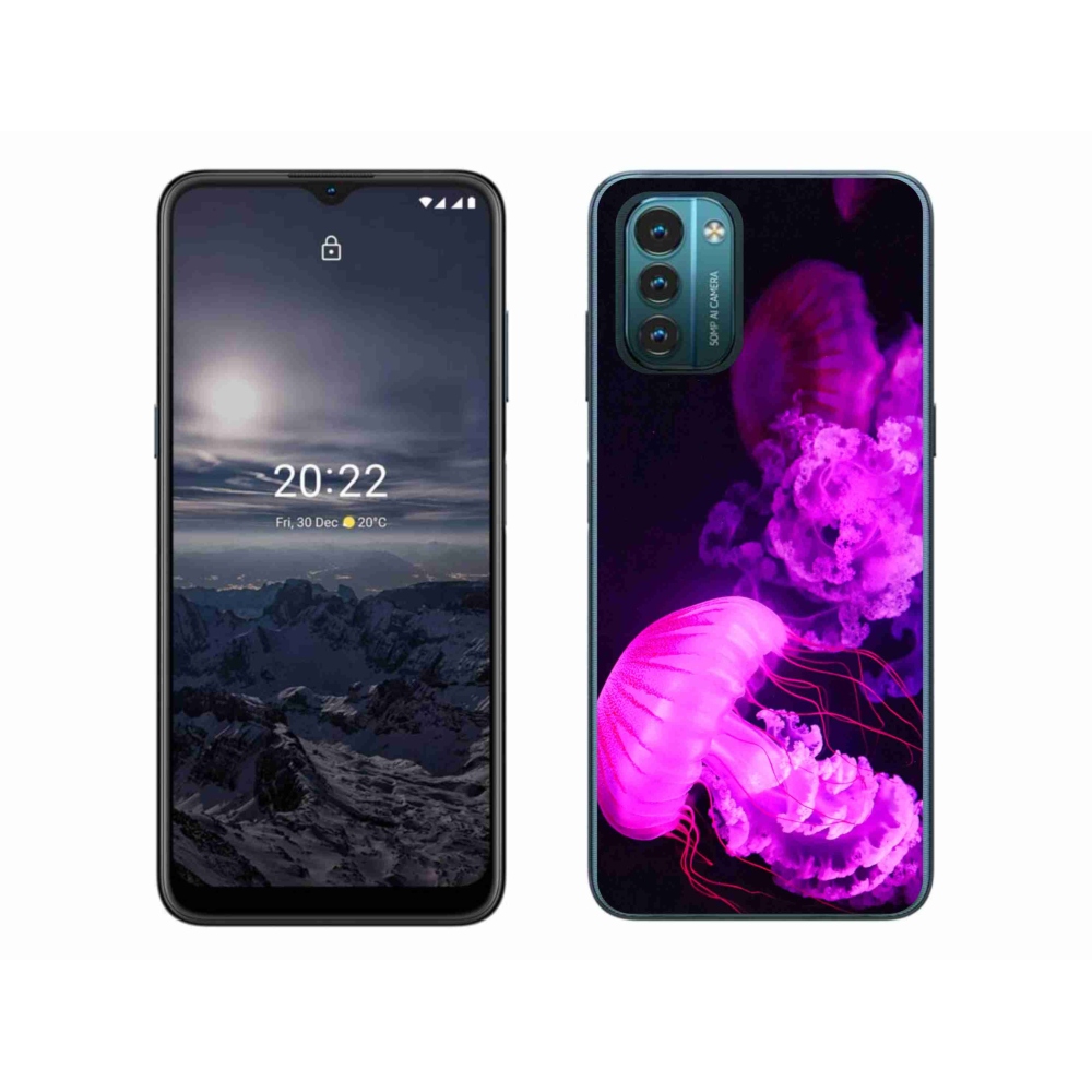 Gelový kryt mmCase na Nokia G11/G21 - medúza 1