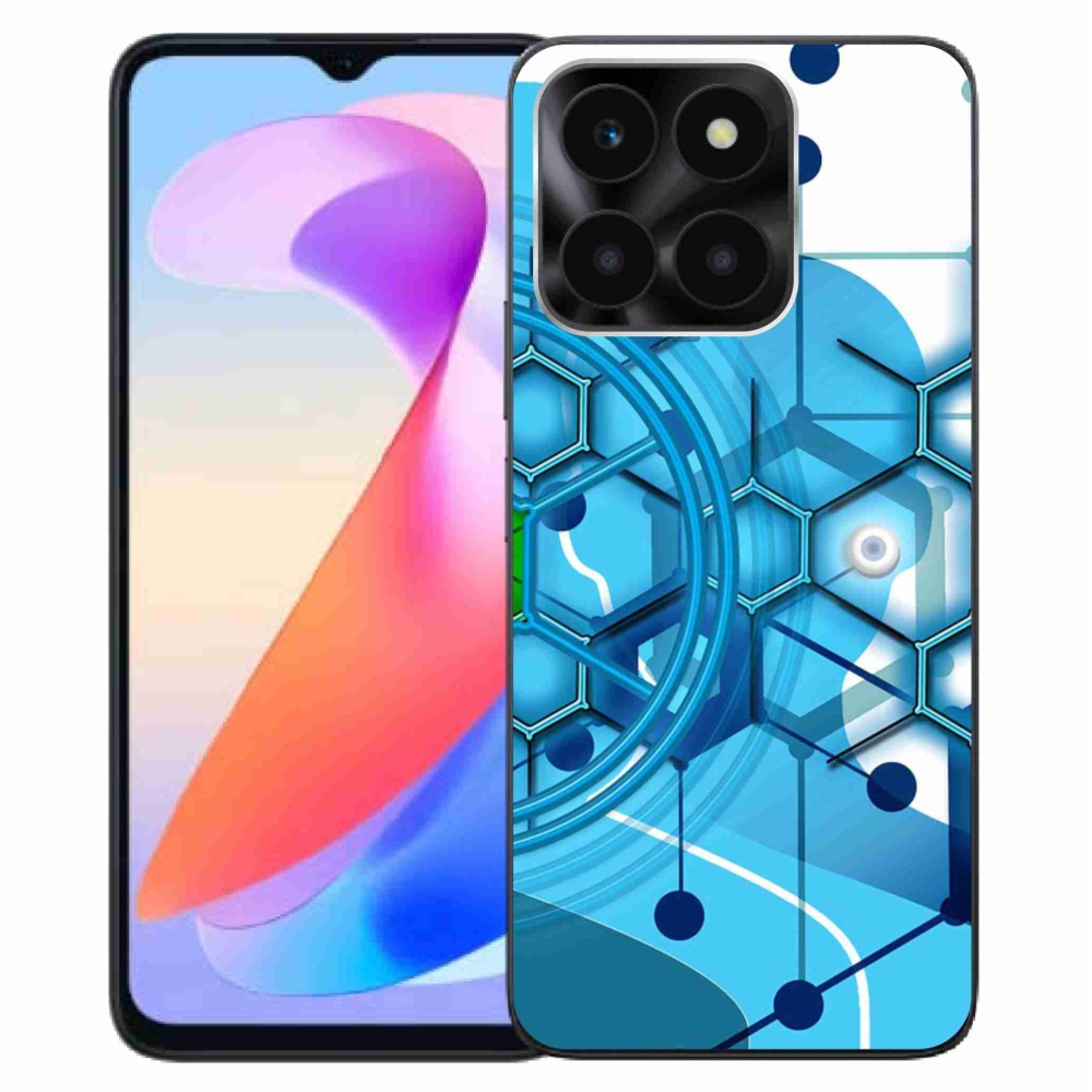 Gelový kryt mmCase na Honor X6a - abstraktní vzor 2