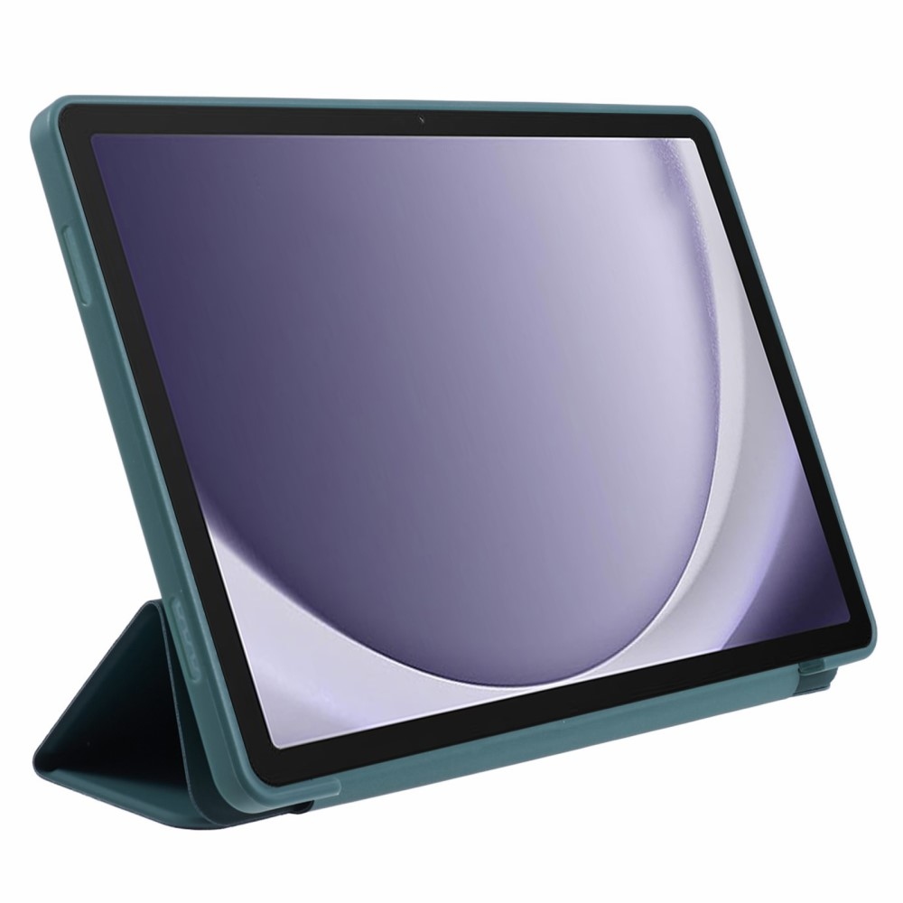Cover zavírací pouzdro na Samsung Galaxy Tab A9+ - tmavězelené