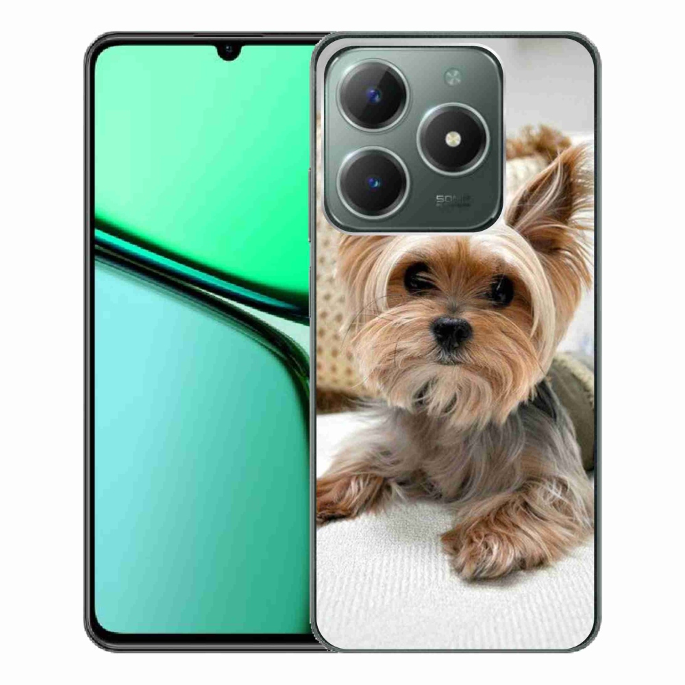 Gelový obal mmCase na Realme C61 - jorkšír 5