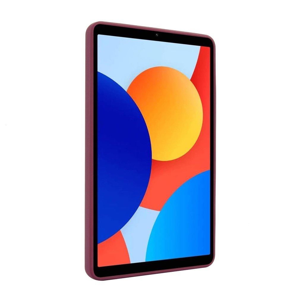 Skiny gelový obal s pevnými zády a výklopným stojánkem na Xiaomi Redmi Pad SE 8.7 - vínový
