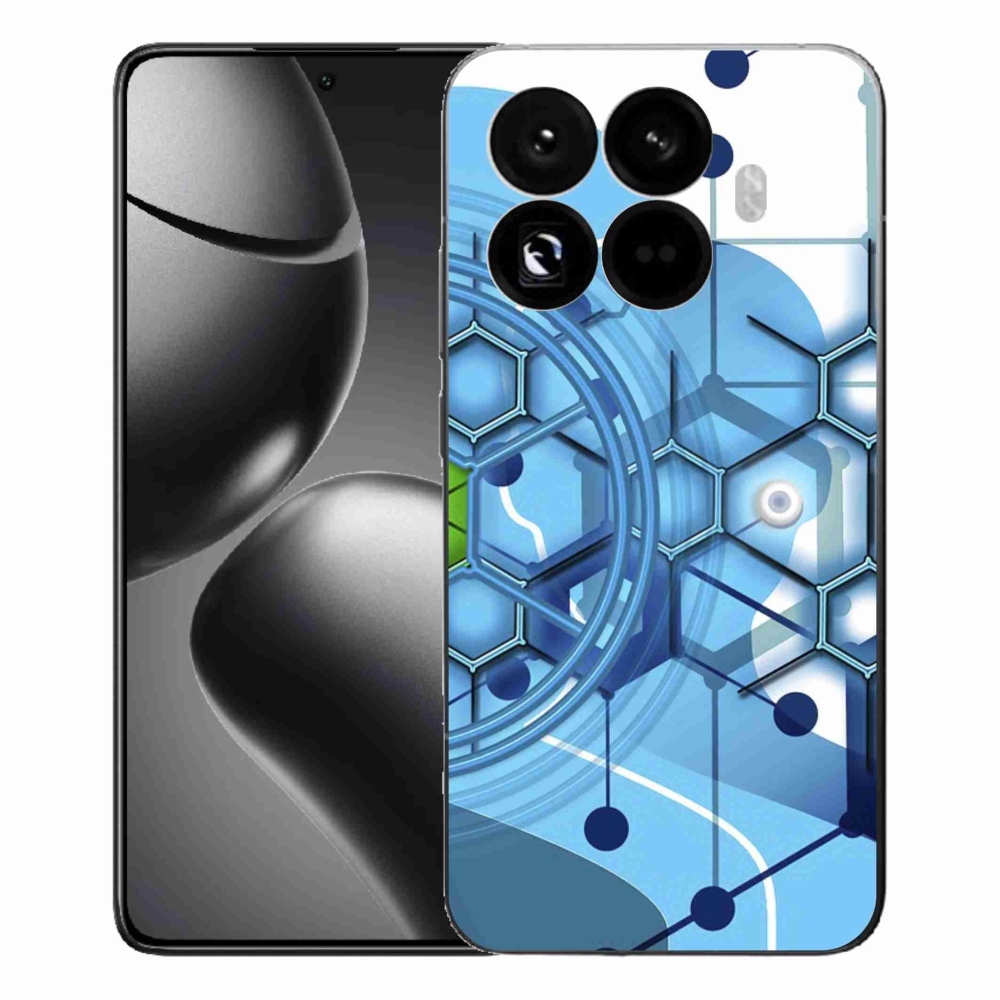 Gelový kryt mmCase na Xiaomi 15T Pro - abstraktní vzor 2