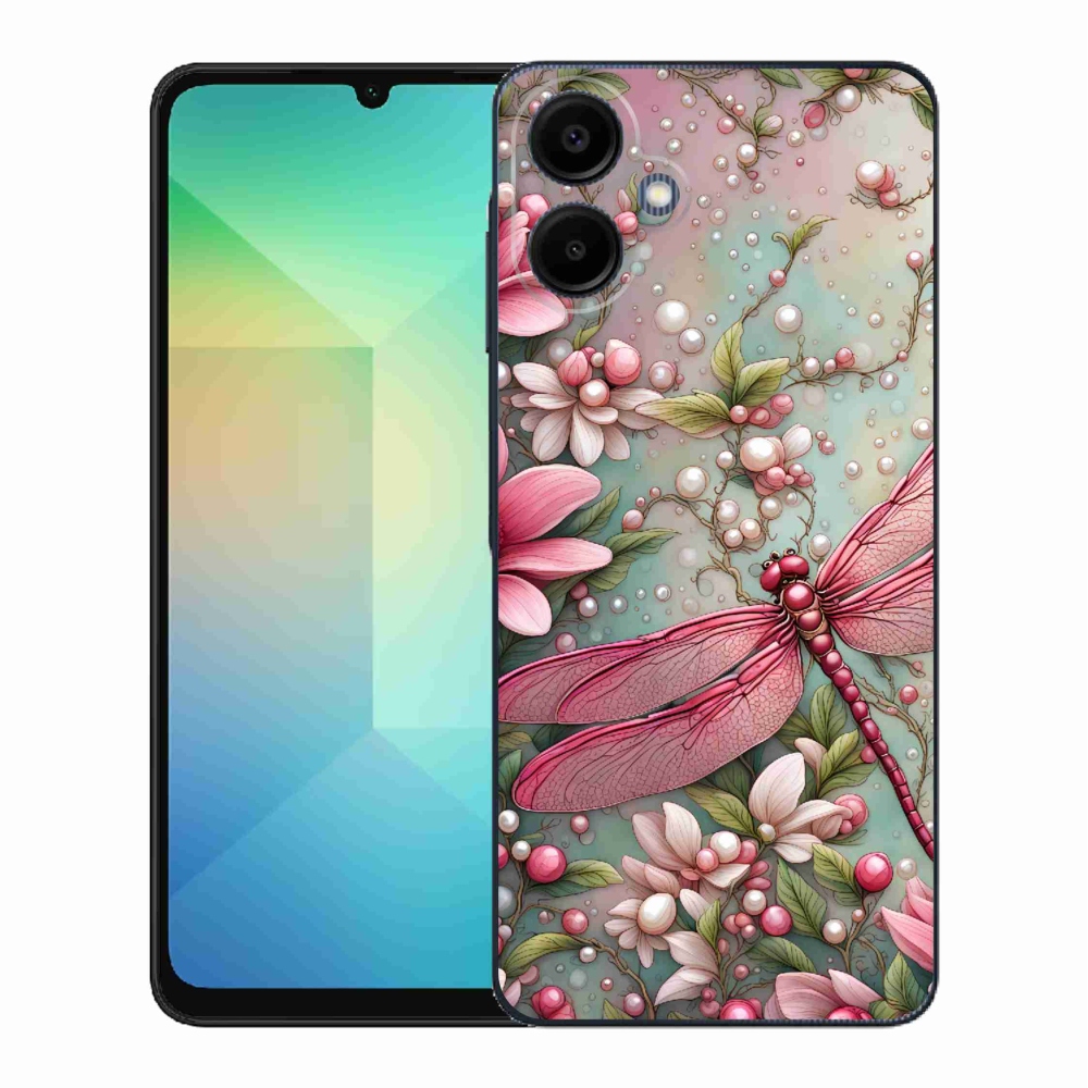 Gelový kryt mmCase na Samsung Galaxy A06 4G - vážka