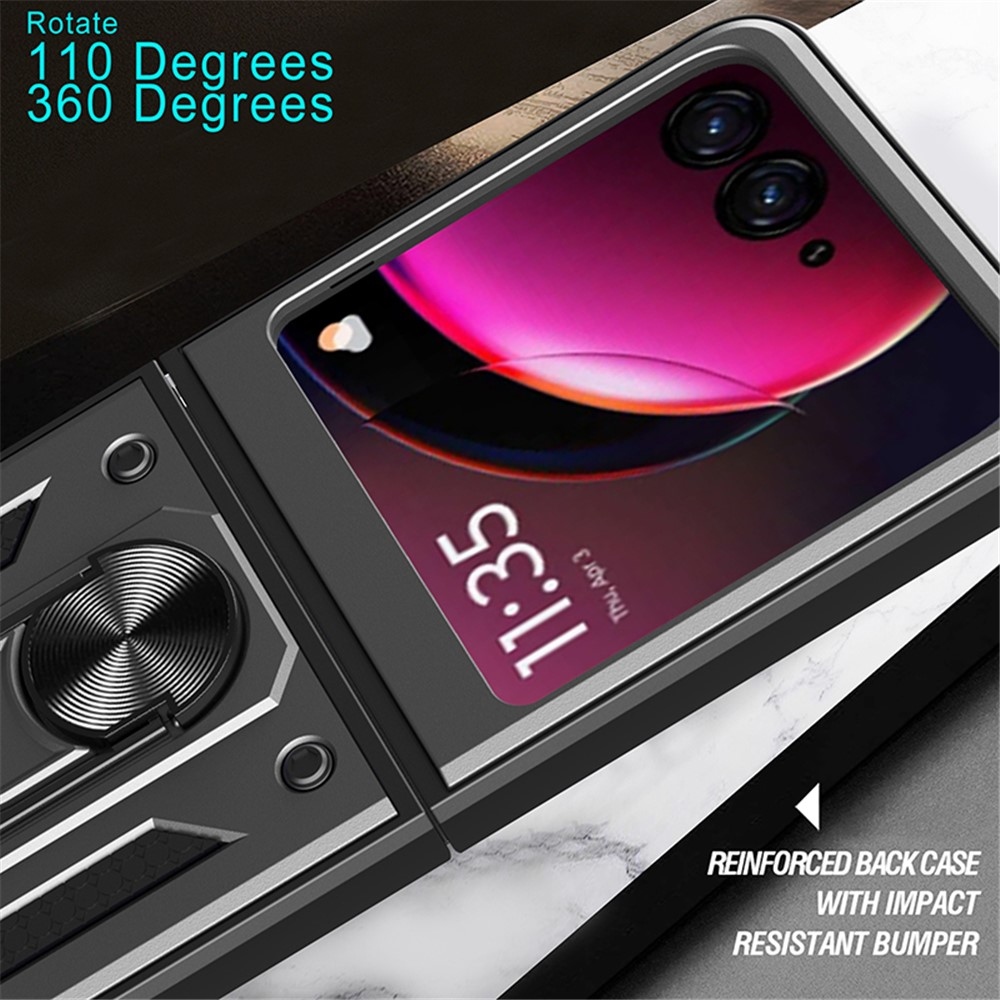 Slide odolný kryt na Motorola Razr 40 Ultra 5G - černý