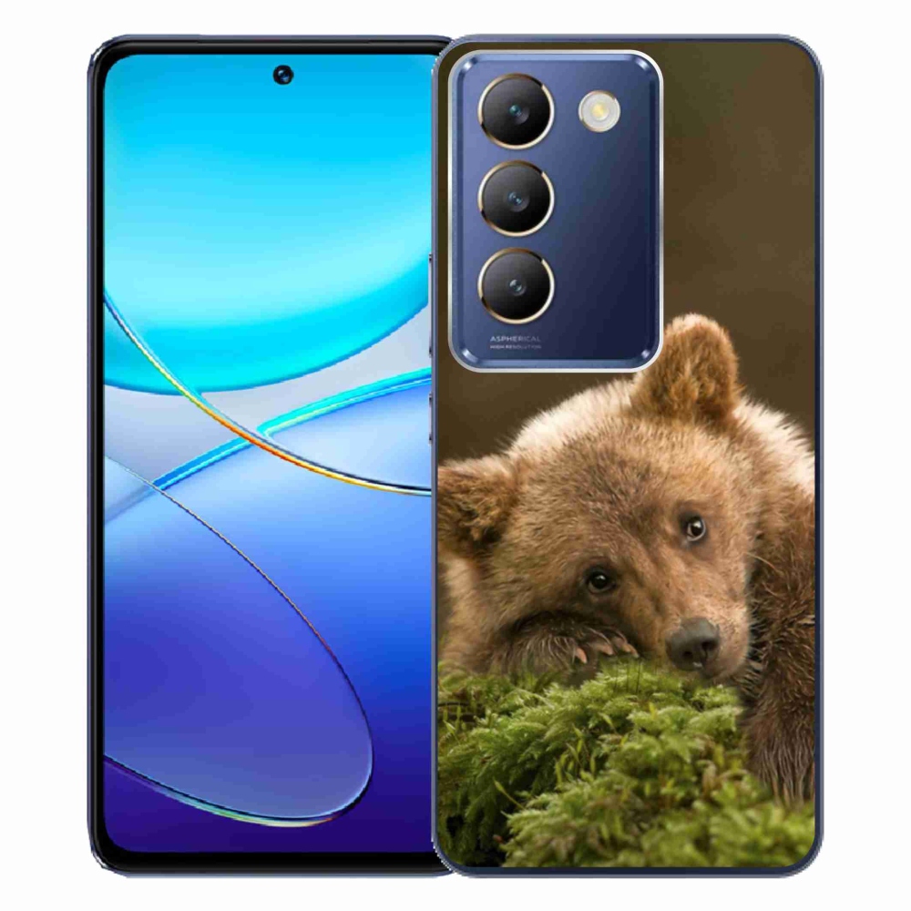 Gelový kryt mmCase na Vivo V40 SE 4G/5G - medvěd