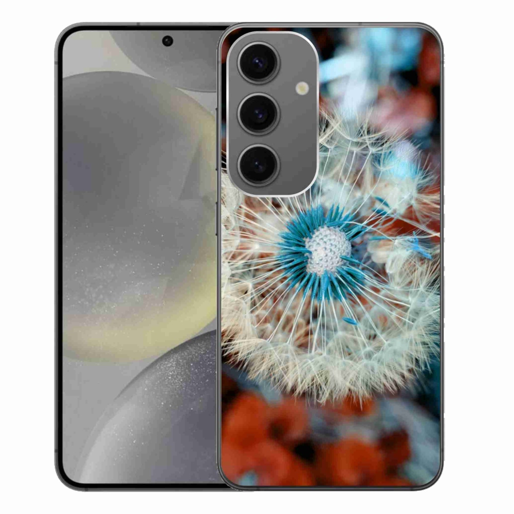 Gelový kryt mmCase na Samsung Galaxy S24+ - odkvetlá pampeliška 1