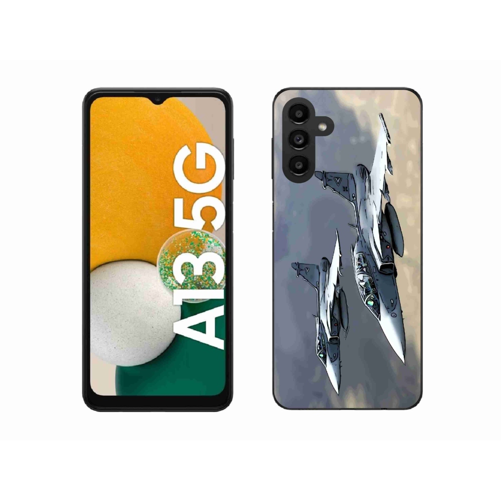 Gelový kryt mmCase na Samsung Galaxy A13 5G - stíhačky