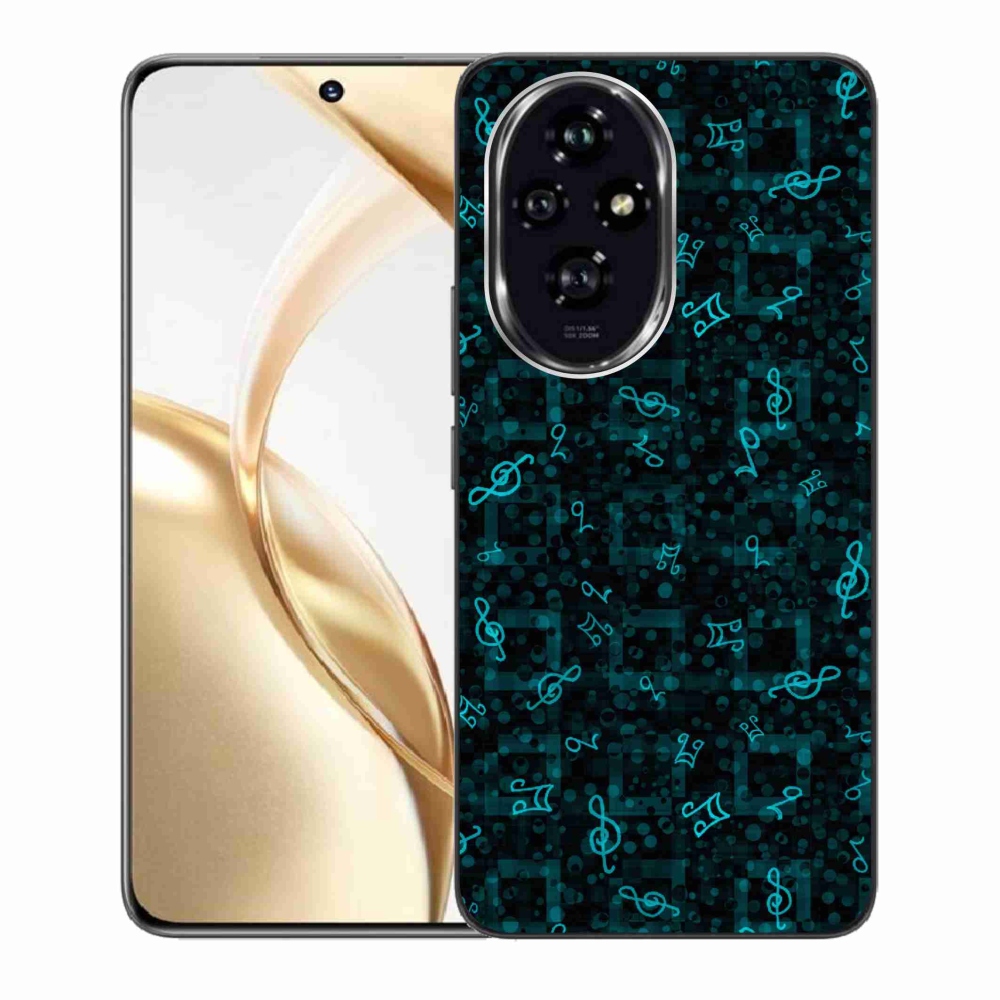 Gelový kryt mmCase na Honor 200 5G - noty 1