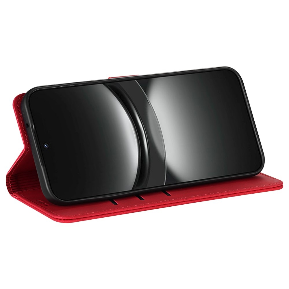 AZNS Case knížkové pouzdro na Xiaomi Poco X7 Pro 5G - červené