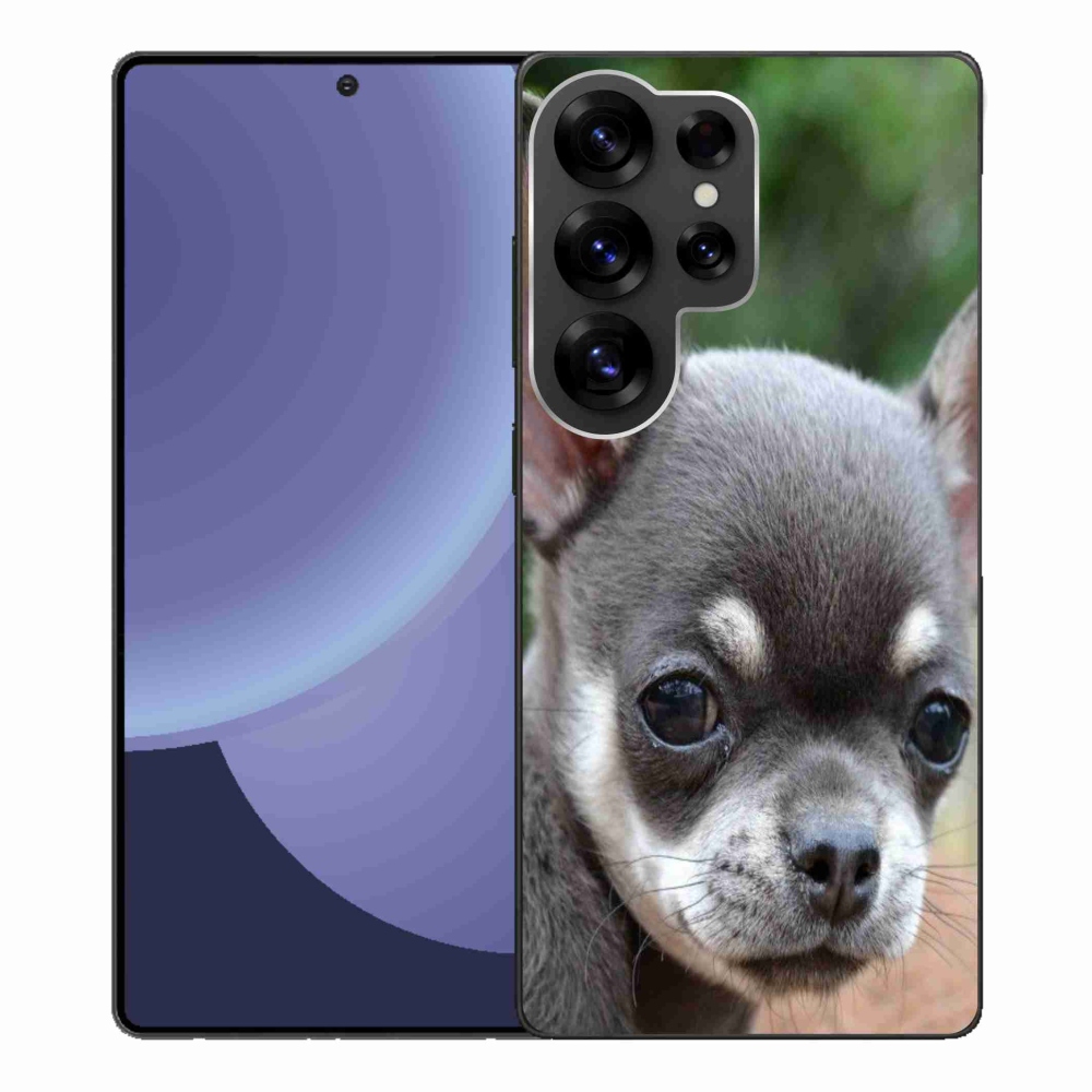 Gelový kryt mmCase na Samsung Galaxy S25 Ultra - čivava