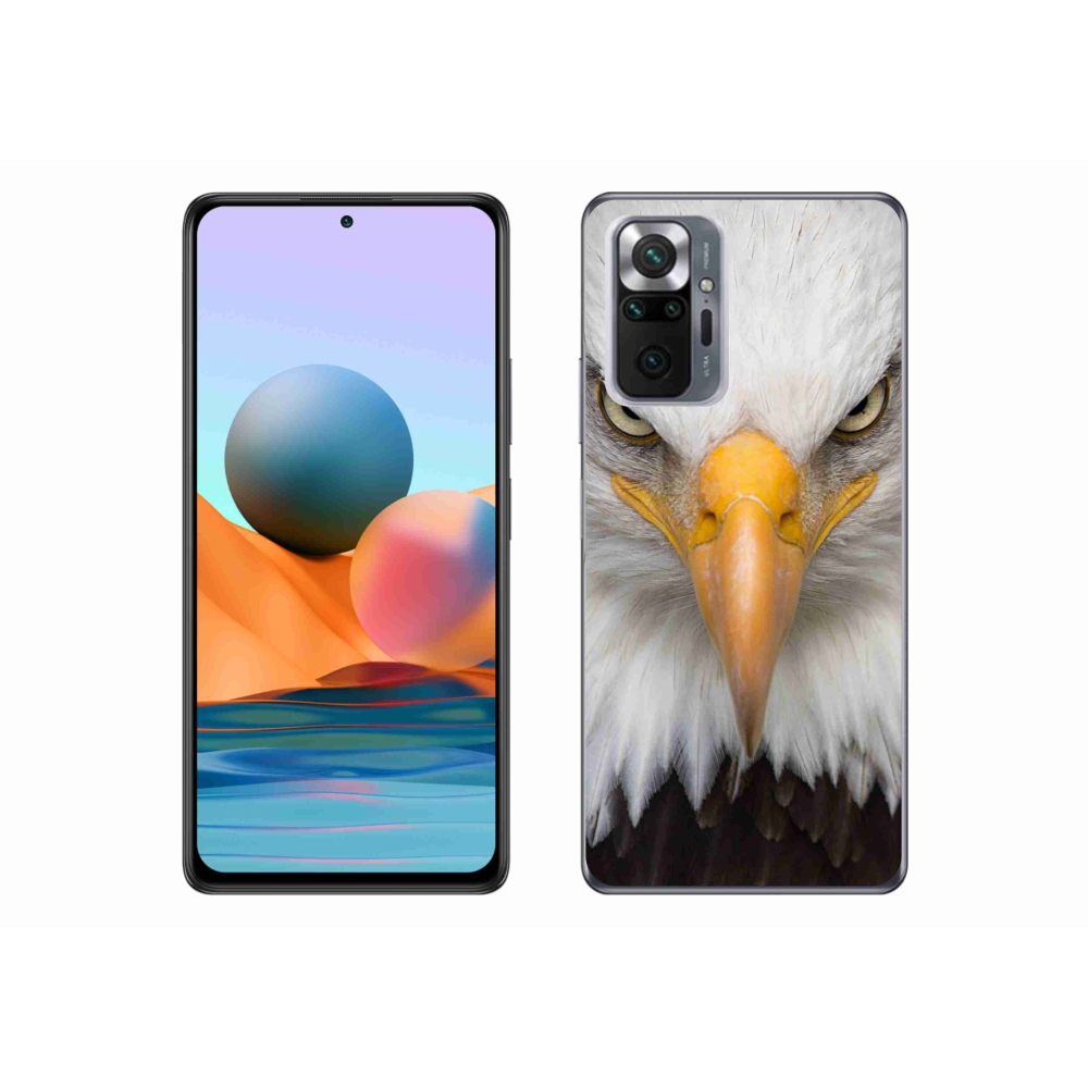 Gelový kryt mmCase na Xiaomi Redmi Note 10 Pro - orel