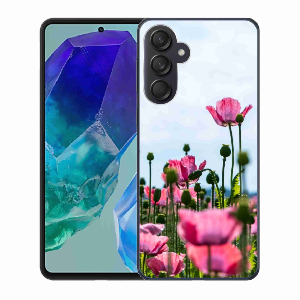Gelový kryt mmCase na Samsung Galaxy M55 5G - vlčí mák