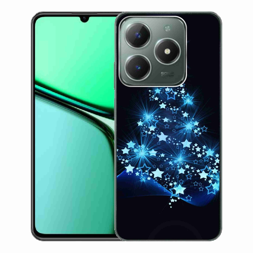 Gelový kryt mmCase na Realme C61 - vánoční stromek