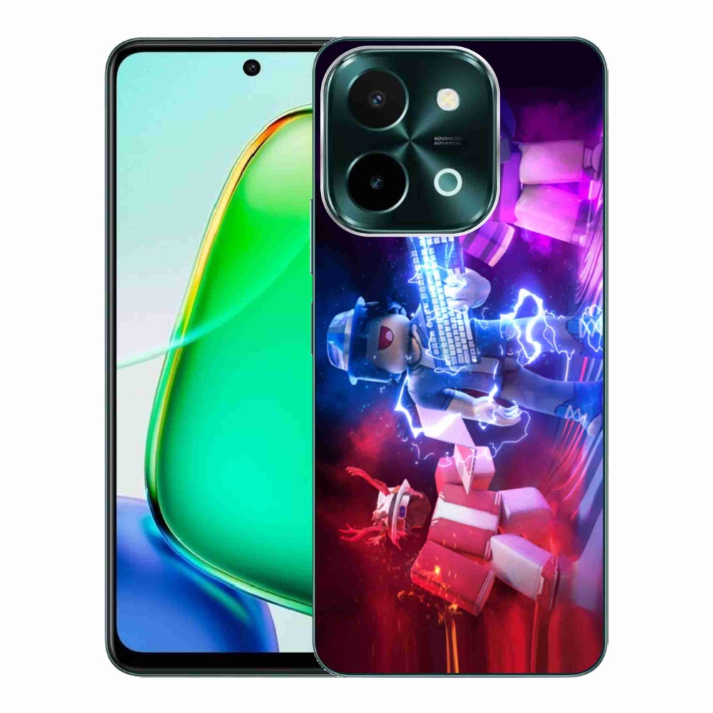 Gelový kryt mmCase na Vivo Y28 - roblox