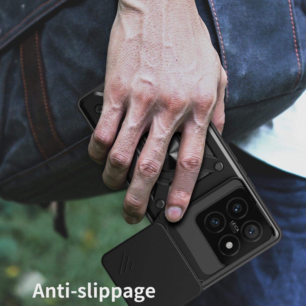 Slide odolný kryt na Xiaomi 14T - černý