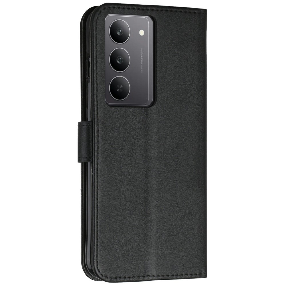 Line knížkové pouzdro na Realme C75 - černé