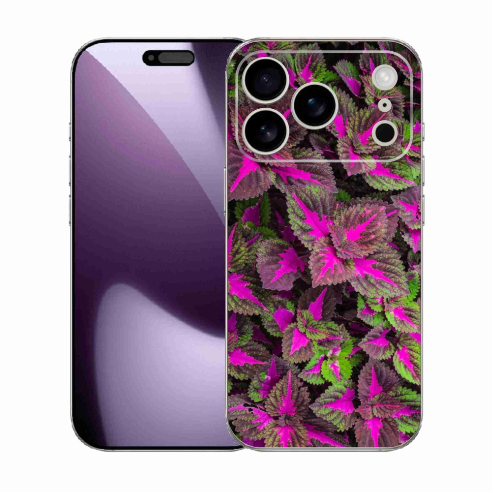 Gelový kryt mmCase na iPhone 17 Pro - květiny 10