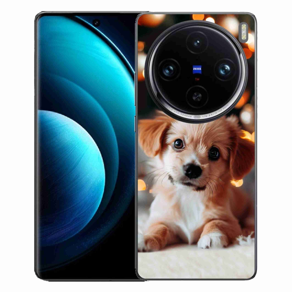 Gelový kryt mmCase na Vivo X100 Pro 5G - štěňátko