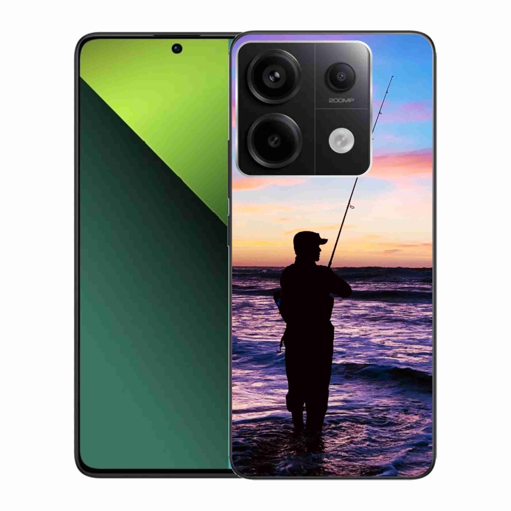 Gelový kryt mmCase na Xiaomi Redmi Note 13 Pro 5G/Poco X6 5G - rybaření 1