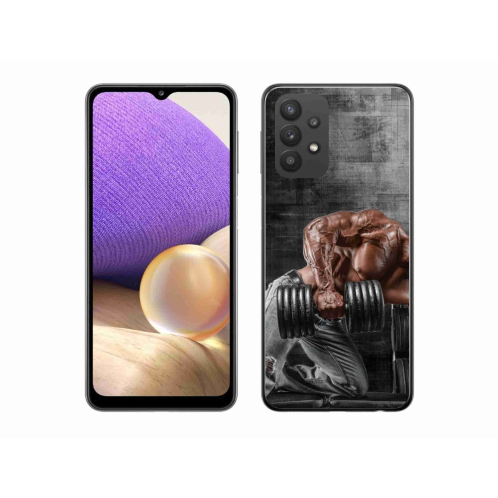 Gelový kryt mmCase na Samsung Galaxy A32 5G - posilování 1