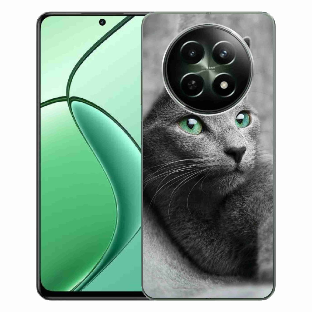 Gelový kryt mmCase na Realme 12 5G/12x 5G - kočka 2
