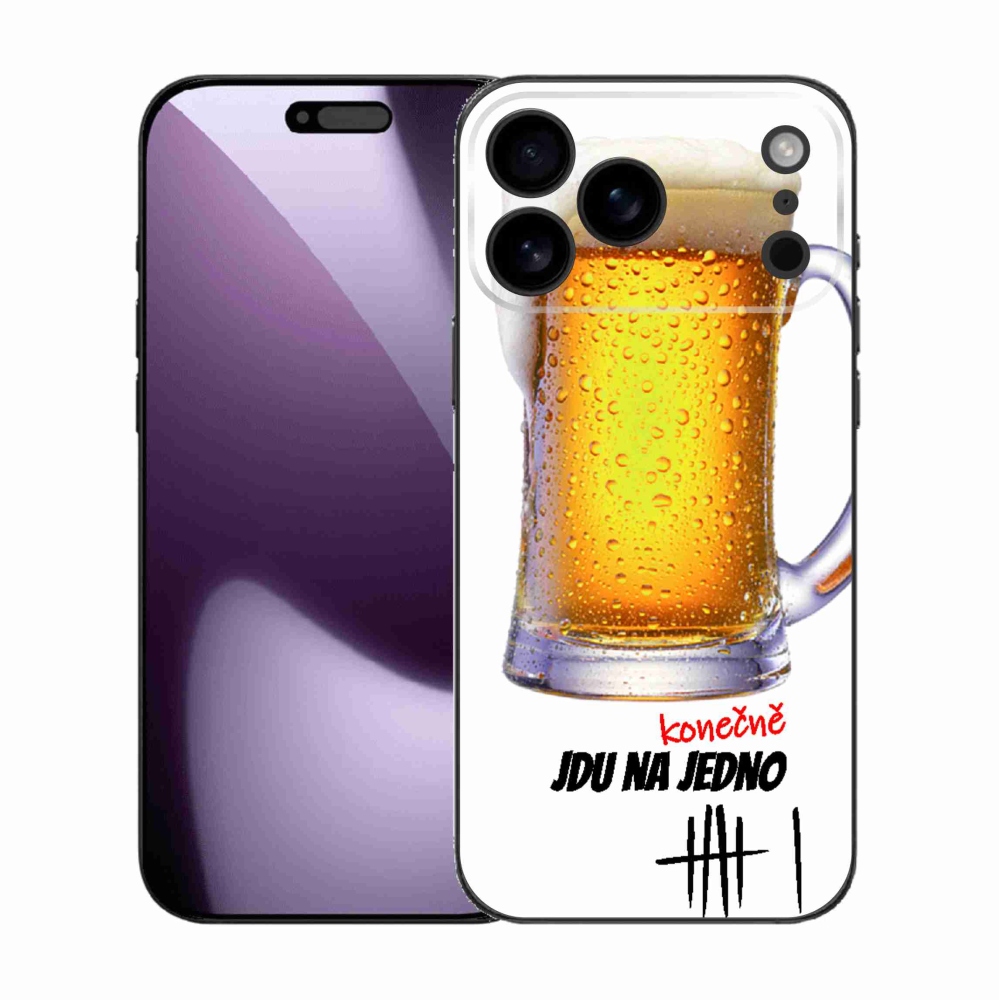 Gelový kryt mmCase na iPhone 17 Pro Max - jdu na jedno