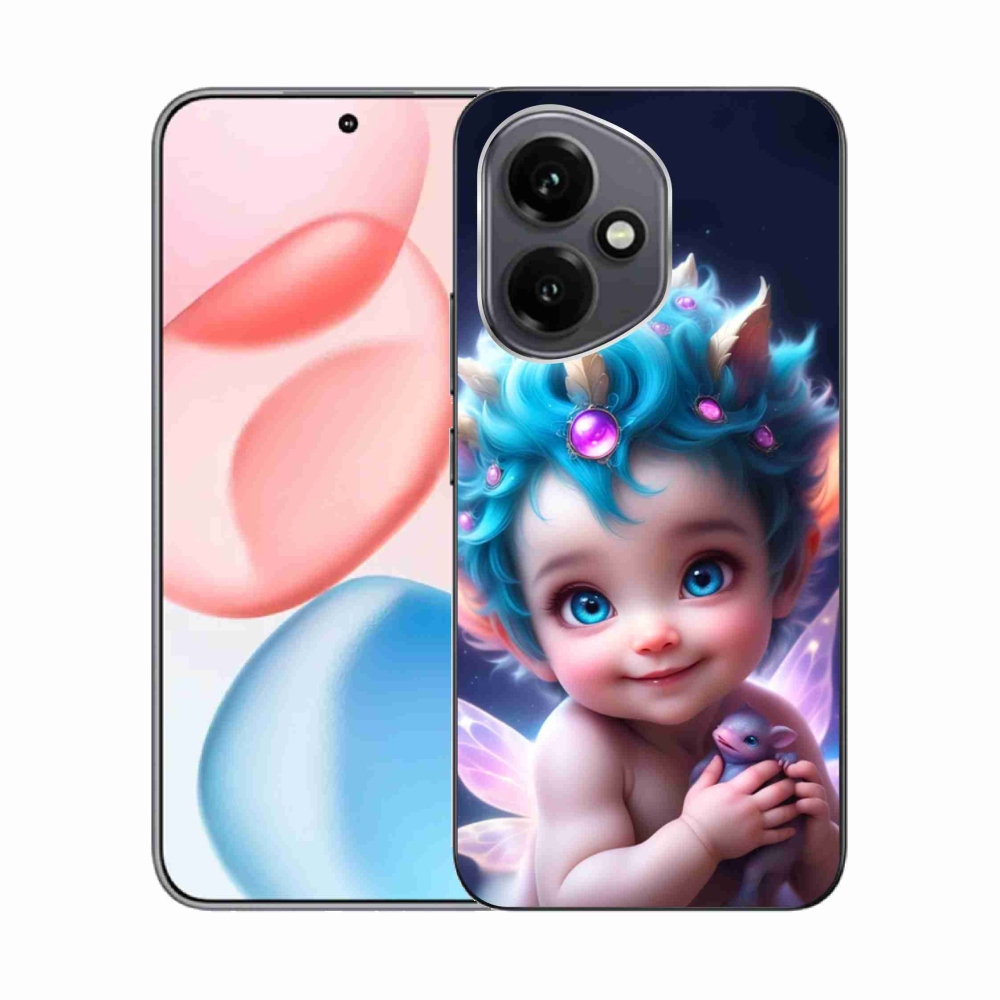 Gelový kryt mmCase na Honor 400 - dítě s motýlími křídly