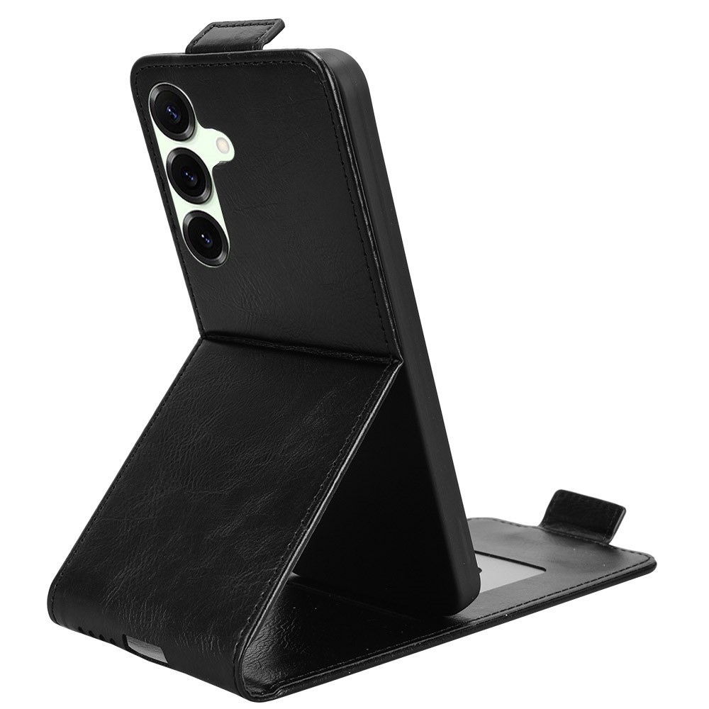 Vert flipové pouzdro na Samsung Galaxy S25 FE - černé