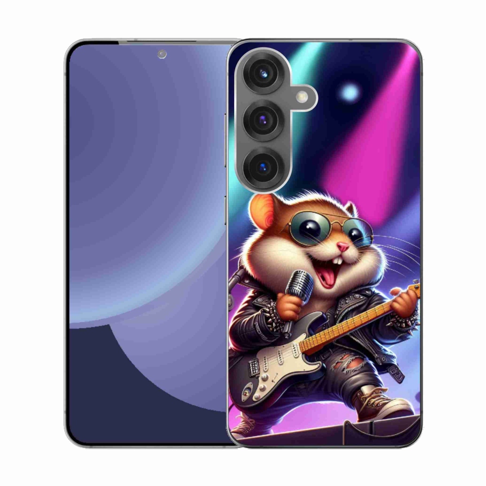 Gelový kryt mmCase na Samsung Galaxy S25 - křeček rocker