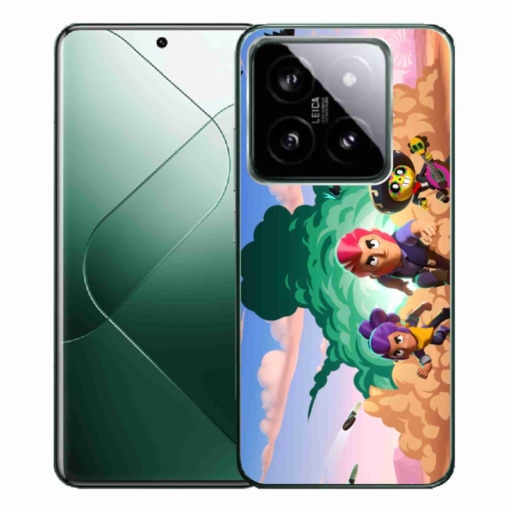 Gelový kryt mmCase na Xiaomi 14 Pro - brawl stars