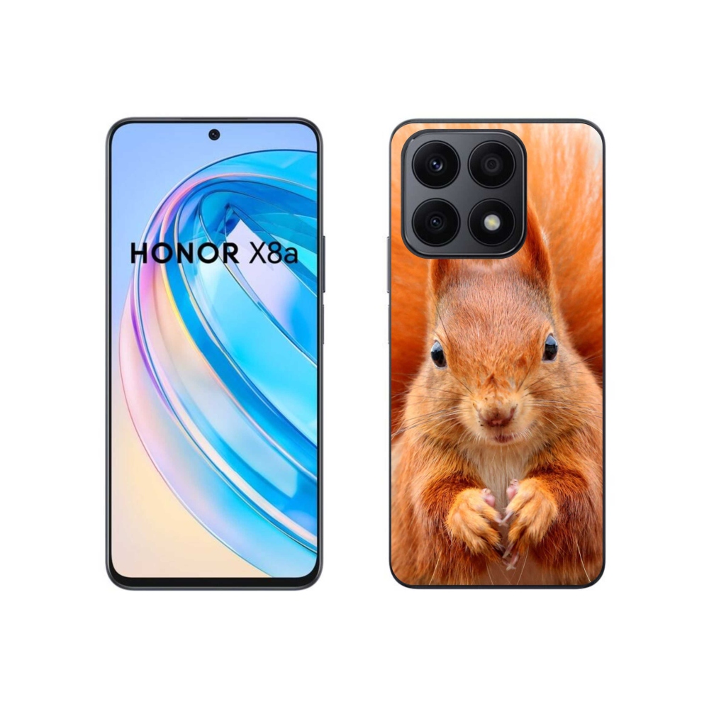 Gelový kryt mmCase na Honor X8a - veverka