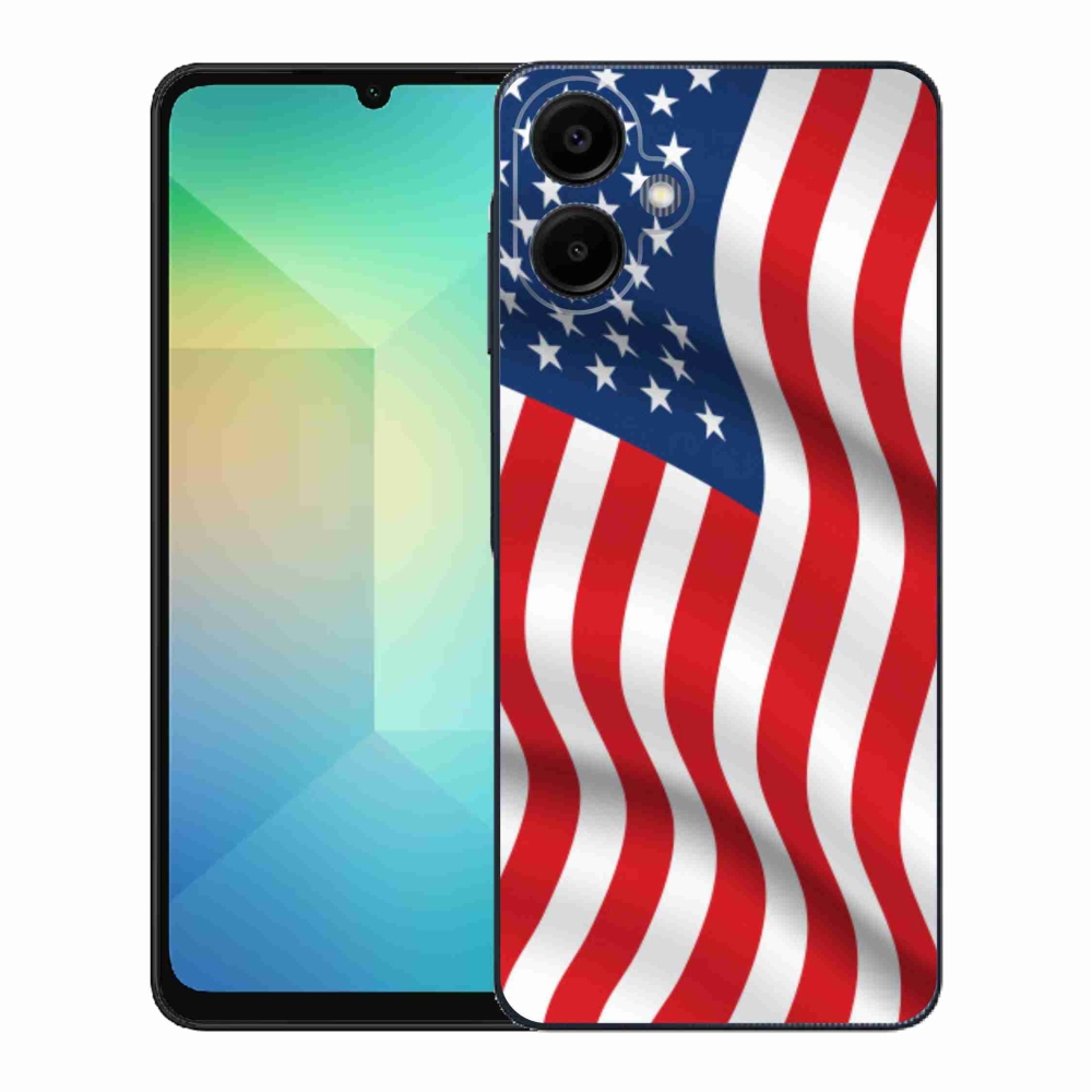 Gelový kryt mmCase na Samsung Galaxy A06 4G - USA vlajka