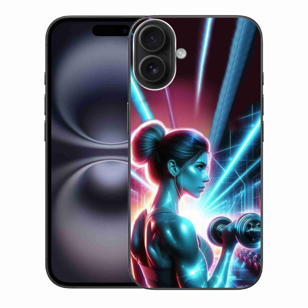 Gelový kryt mmCase na iPhone 16 Plus - posilování