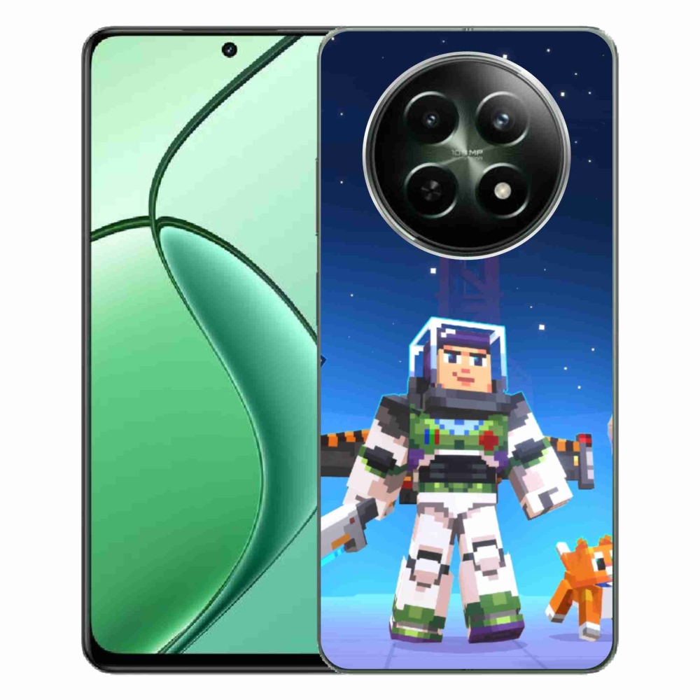 Gelový kryt mmCase na Realme 12 5G/12x 5G - minecraft 2