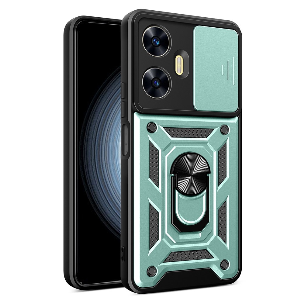 Slide odolný kryt na Realme C55 - zelený
