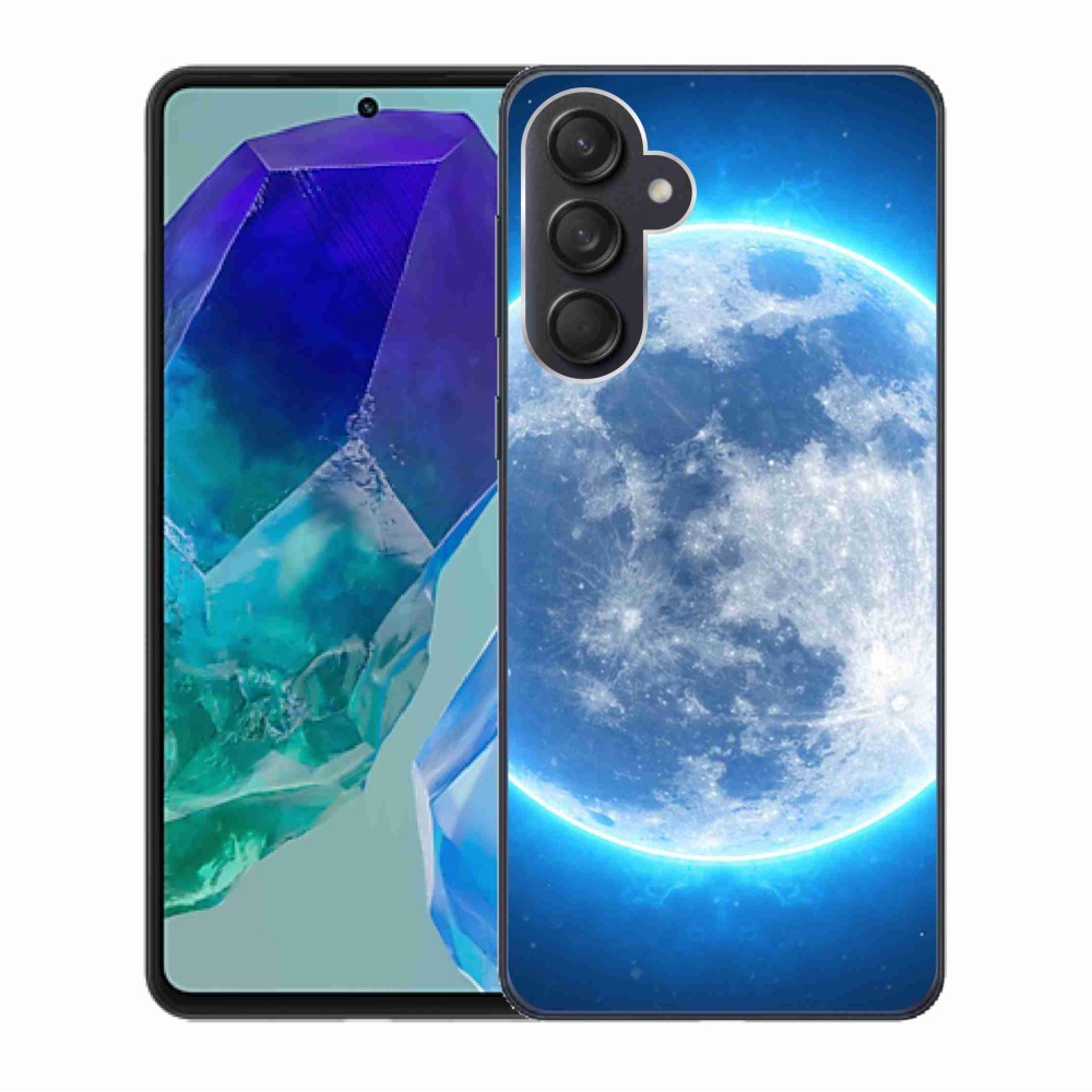 Gelový obal mmCase na Samsung Galaxy M55 5G - zeměkoule