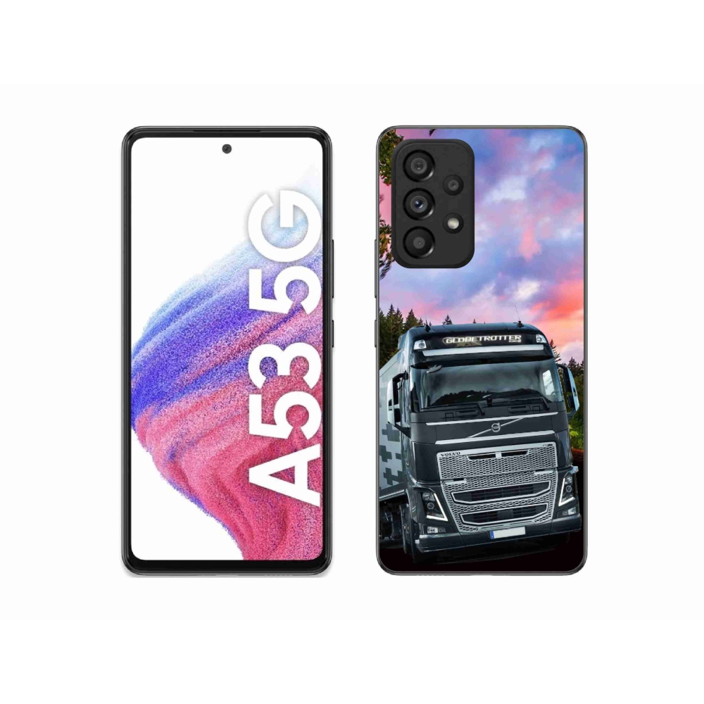 Gelový kryt mmCase na Samsung Galaxy A53 5G - kamion 2