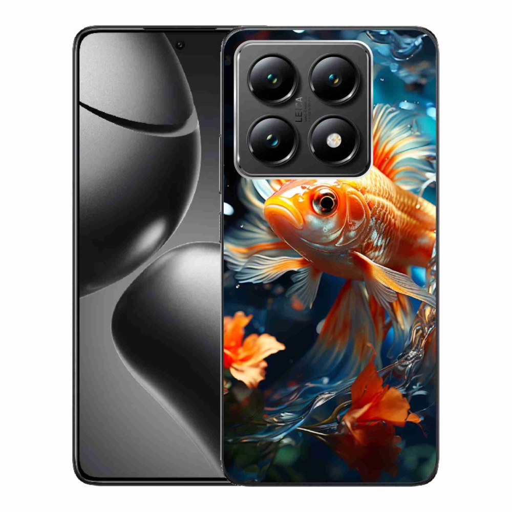 Gelový kryt mmCase na Xiaomi 14T - rybka