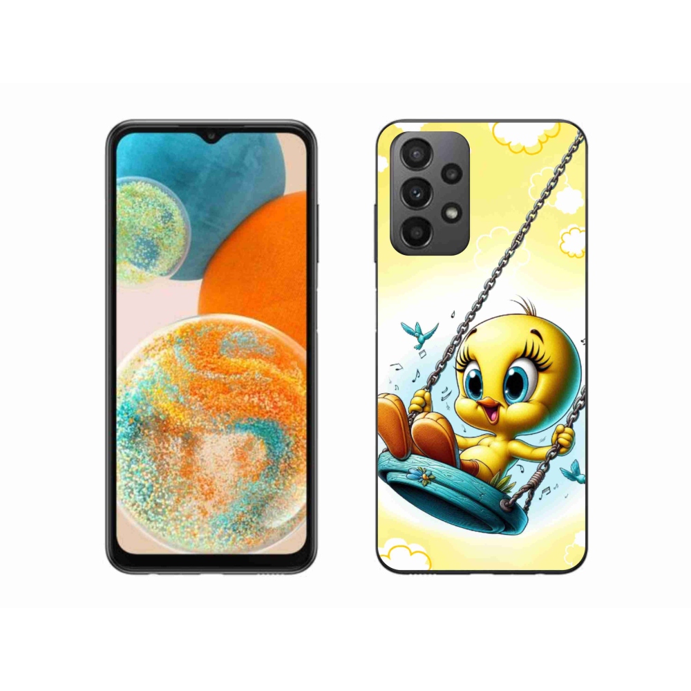 Gelový kryt mmCase na Samsung Galaxy A23 4G/5G - tweety