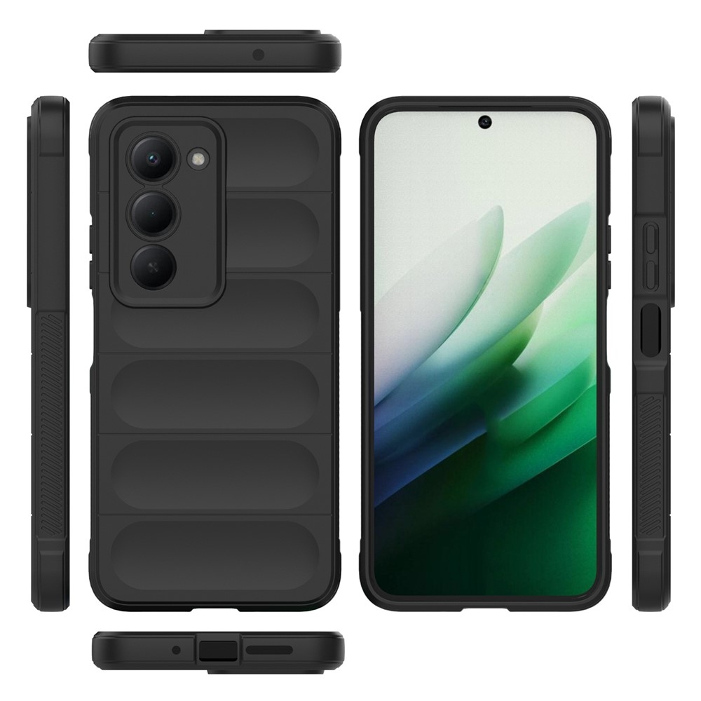 Rugg odolný gelový obal na Xiaomi Redmi 15 5G (169mm) - černý