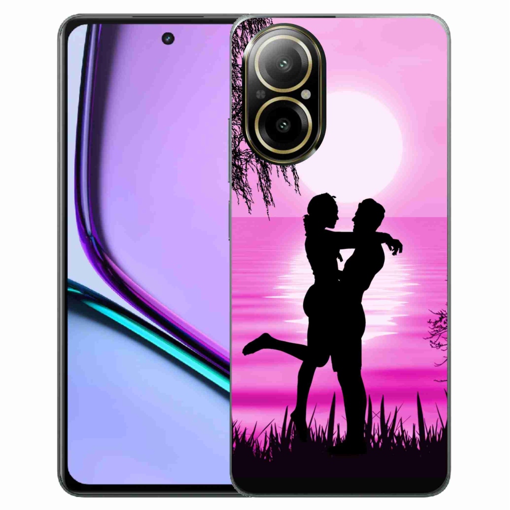 Gelový obal mmCase na Realme C67 - západ slunce