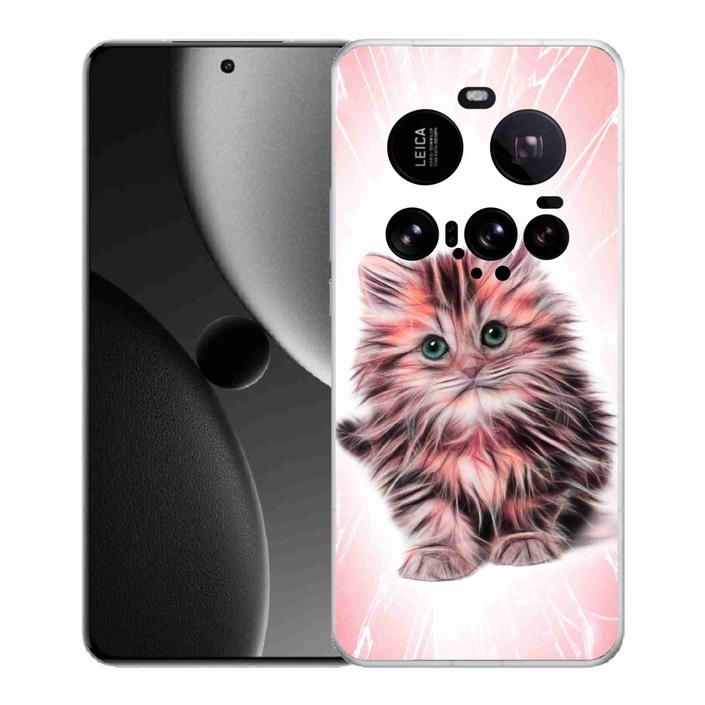 Gelový kryt mmCase na Xiaomi 15 Ultra - roztomilé kotě
