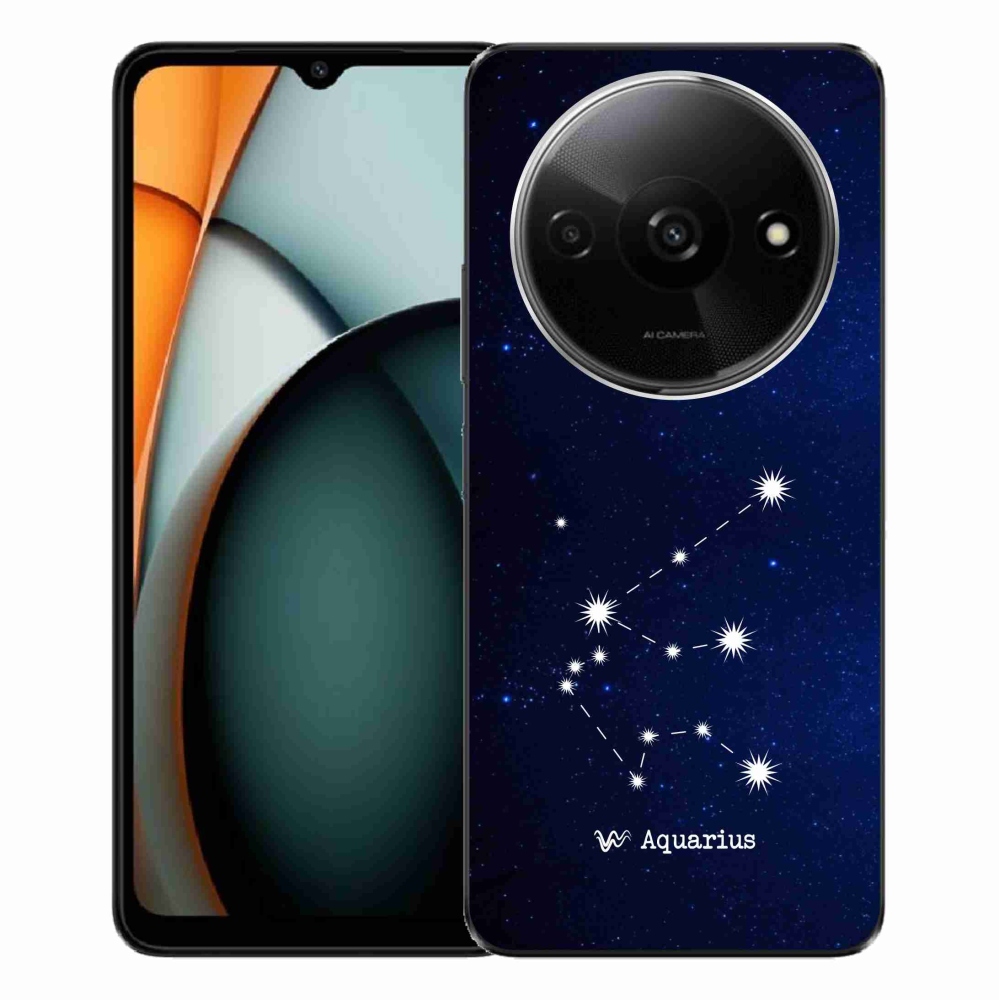 Gelový kryt mmCase na Xiaomi Redmi A3  - souhvězdí Vodnáře