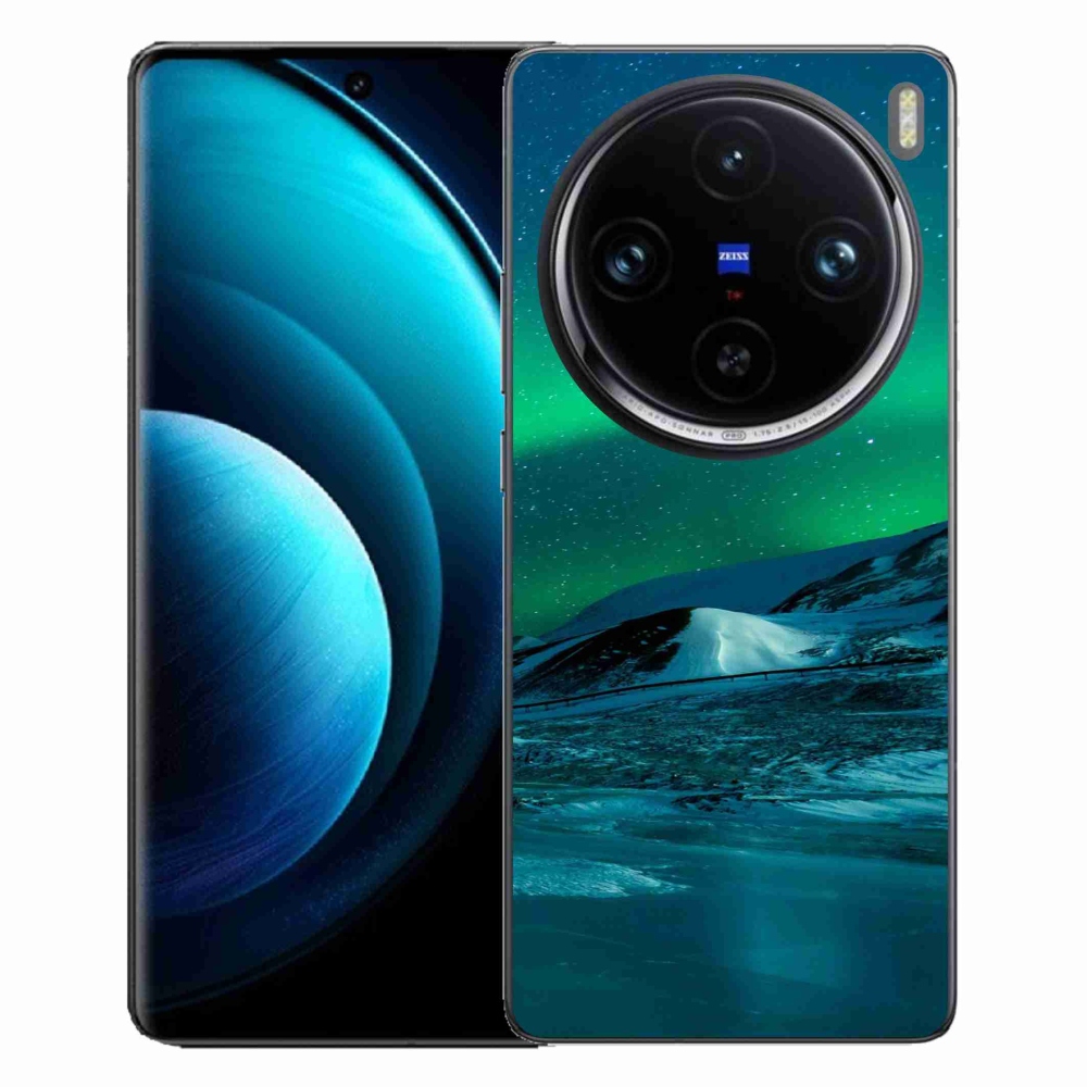 Gelový kryt mmCase na Vivo X100 Pro 5G - polární záře