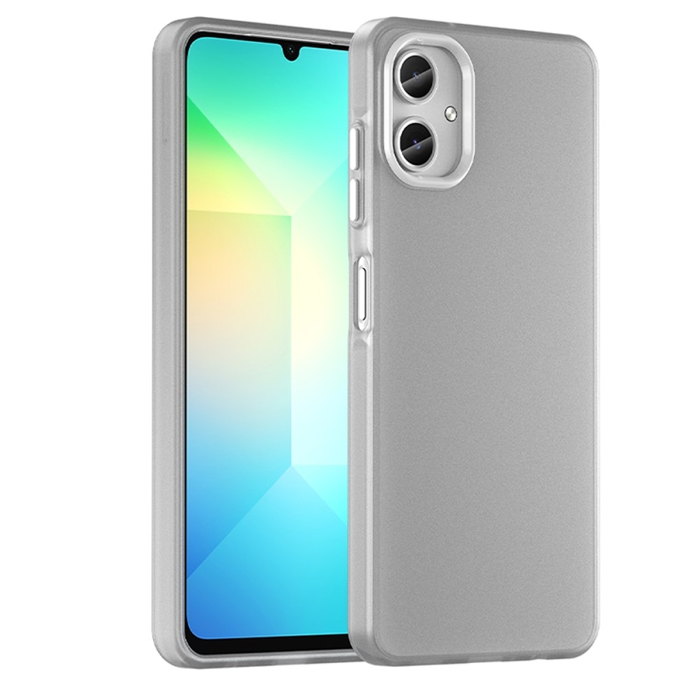 Candys matný gelový obal na Samsung Galaxy A06 4G - bílý
