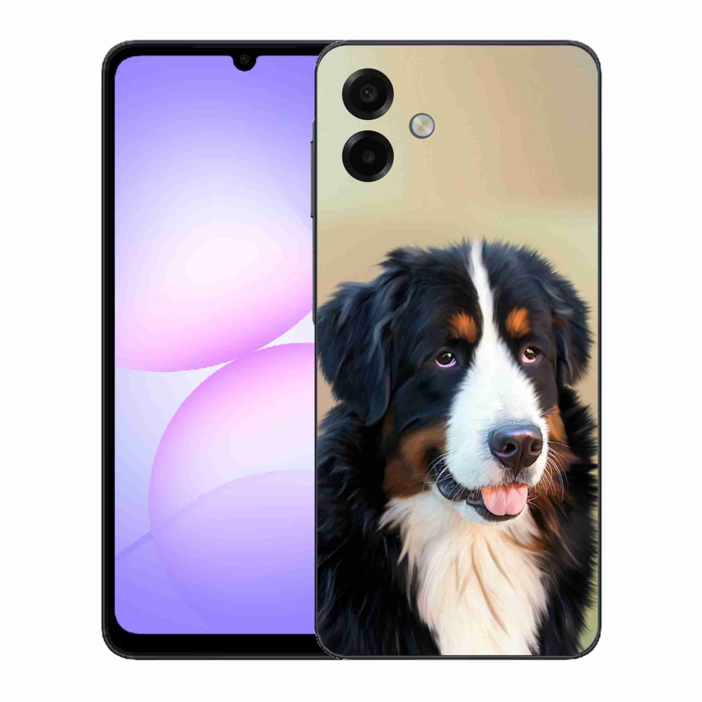 Gelový kryt mmCase na Samsung Galaxy A07 4G - bernský salašnický pes