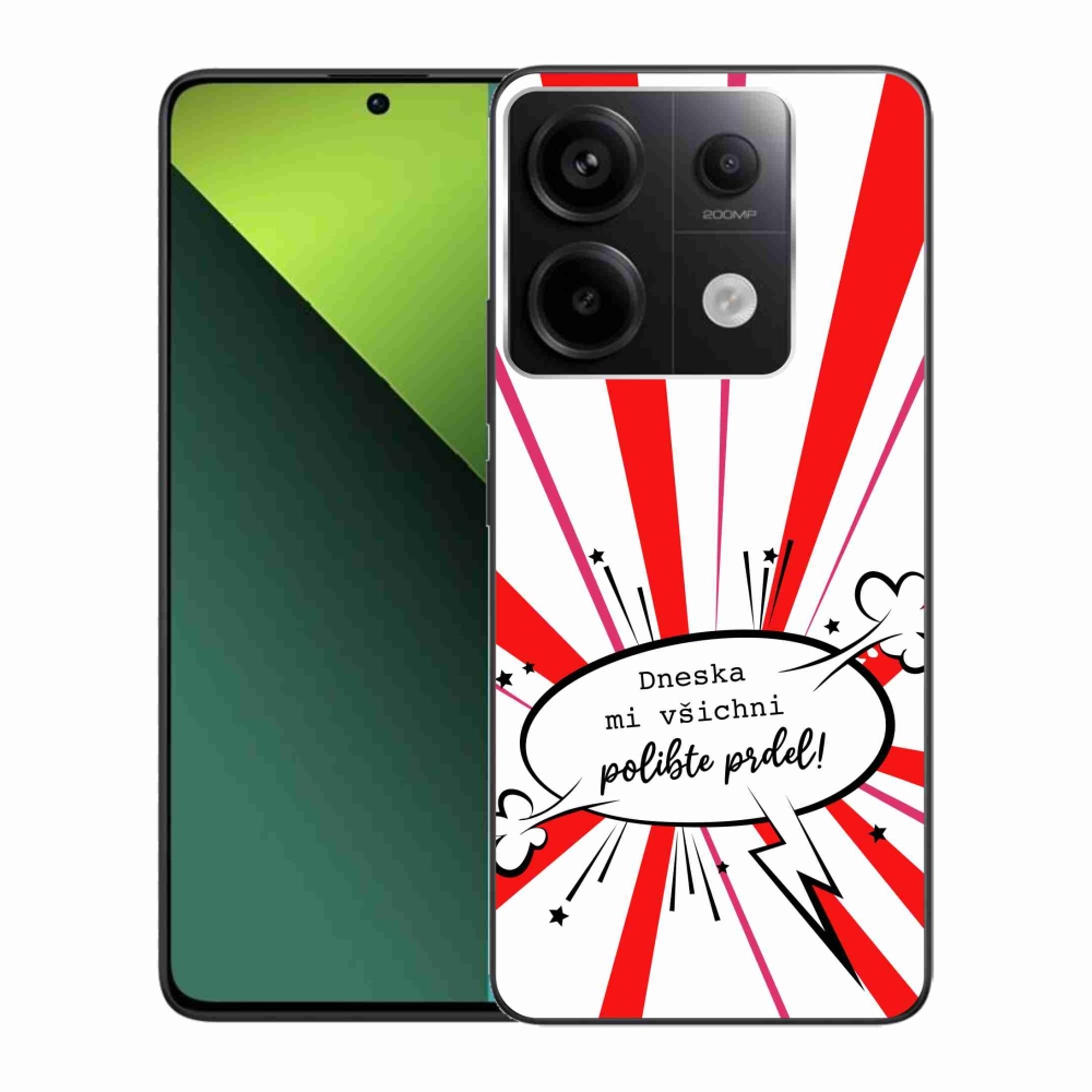 Gelový kryt mmCase na Xiaomi Redmi Note 13 Pro 5G/Poco X6 5G - vtipný text 15 bílé pozadí