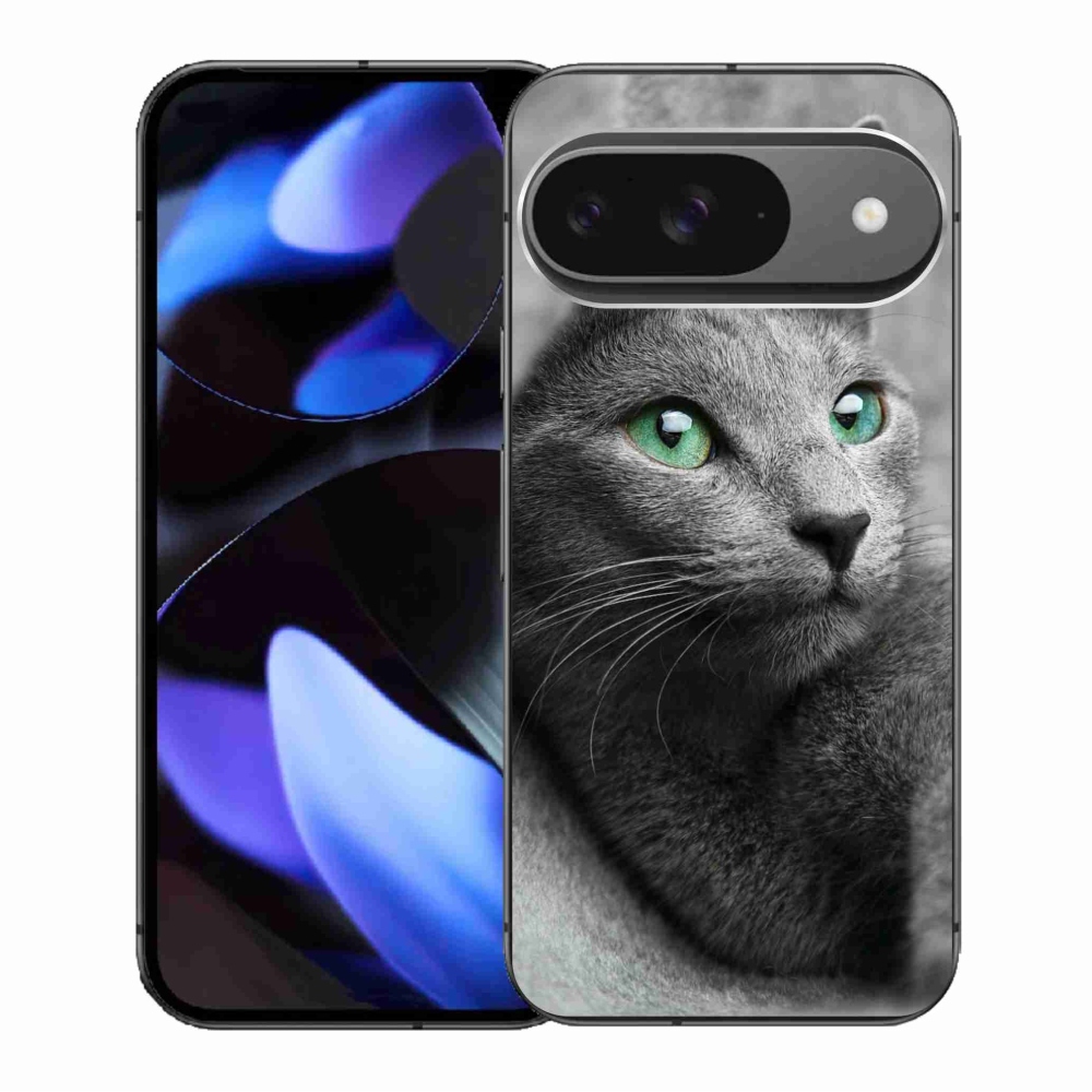 Gelový kryt mmCase na Google Pixel 9/9 Pro - kočka 2