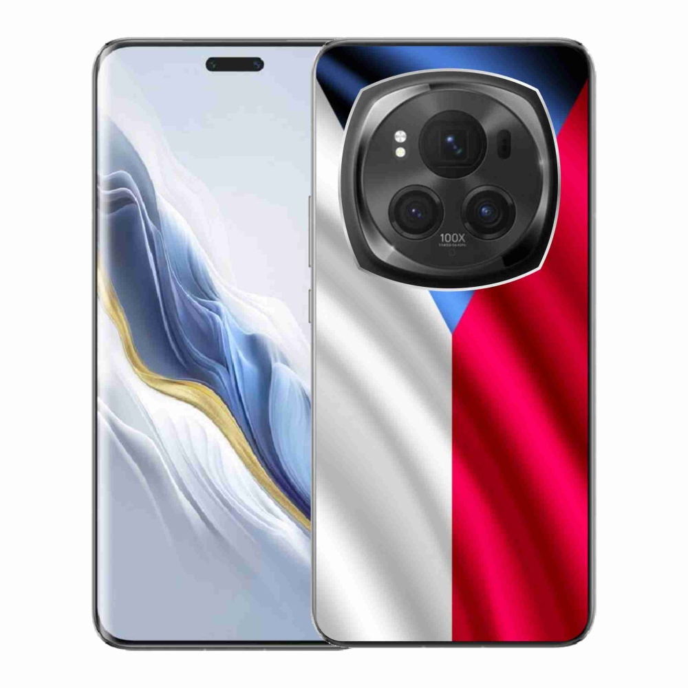 Gelový kryt mmCase na Honor Magic 6 Pro 5G - česká vlajka