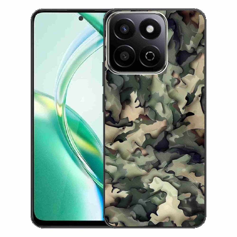 Gelový kryt mmCase na Honor 200 Smart 5G - maskáčový vzor 9